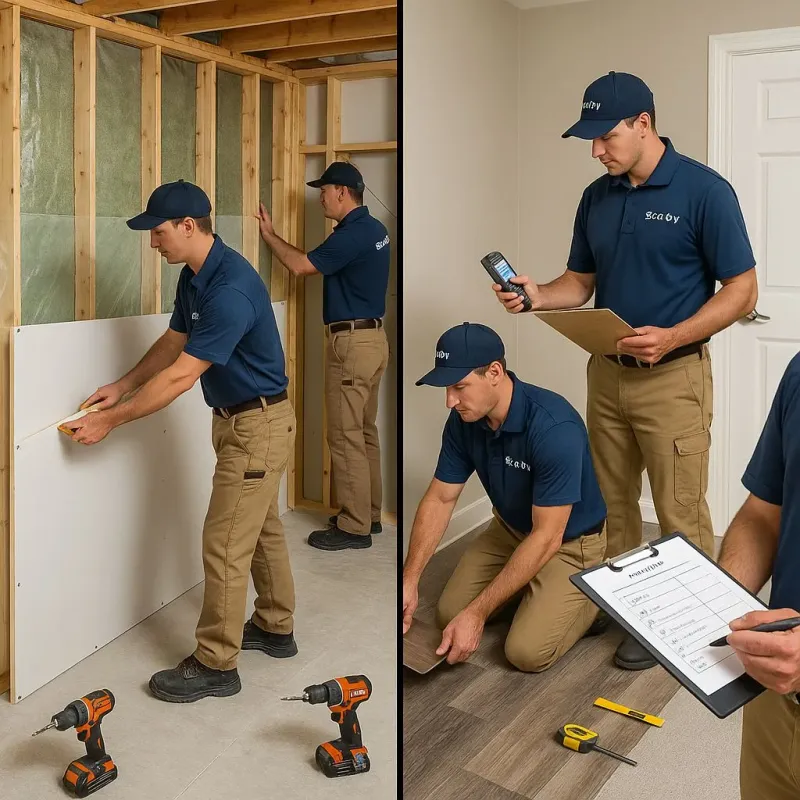 Repairs and Reconstruction process in Oak Forest, IL